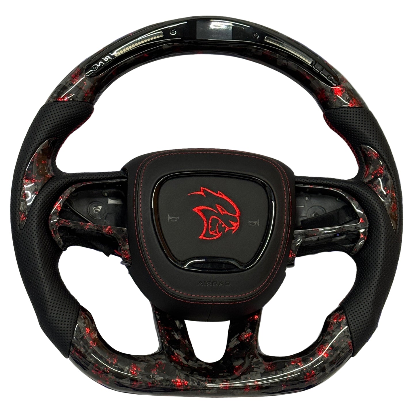 2015-2023 Dodge Charger/Challenger/Durango Carbon Fiber Steering Wheel - Customizable