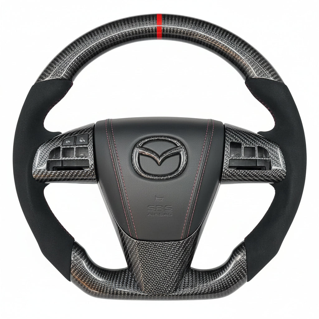2010–2013 Mazdaspeed3 / Mazda3 Carbonfaser-Lenkrad – Anpassbar