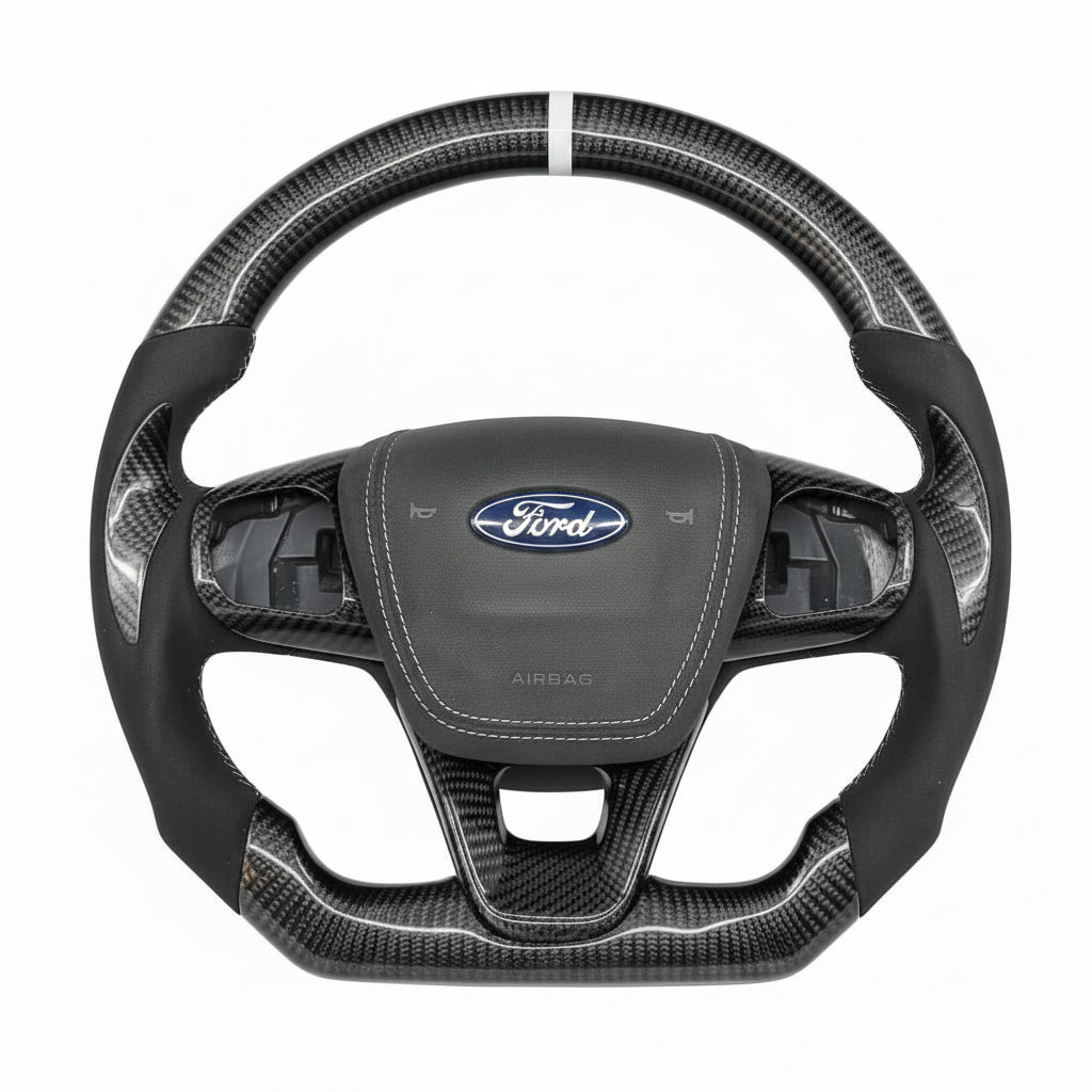 2022+ Ford Maverick / Bronco Sport Carbon Fiber Steering Wheel – Customizable