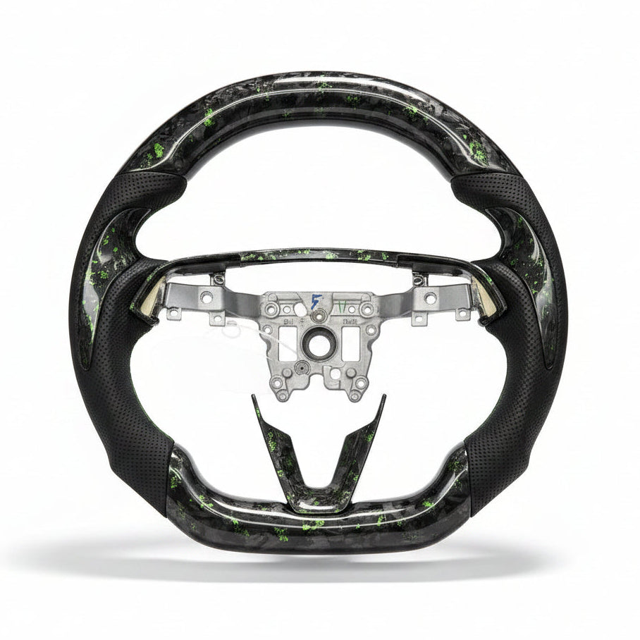 Anpassbares 2024+ Tesla Model 3 / Model Y Carbonfaser-Lenkrad