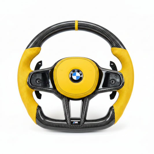 BMW G90 M5 Carbon Fiber Steering Wheel – Customizable