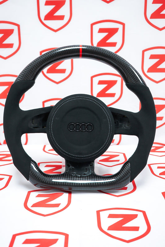 2006-2015 Audi R8 / TT Carbon Fiber Steering Wheel - Customizable