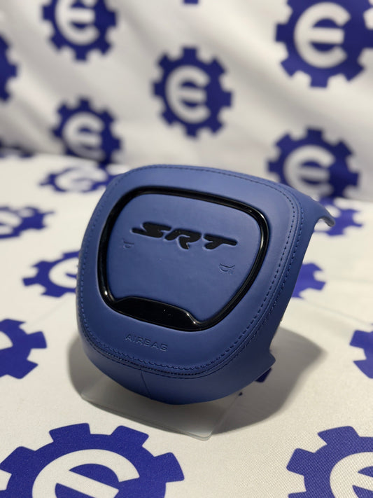 2015-2023 Dodge Airbag Cover - Blue Leather