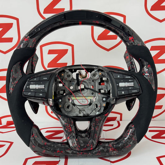 Volante de fibra de carbono para Genesis G70 - Personalizable