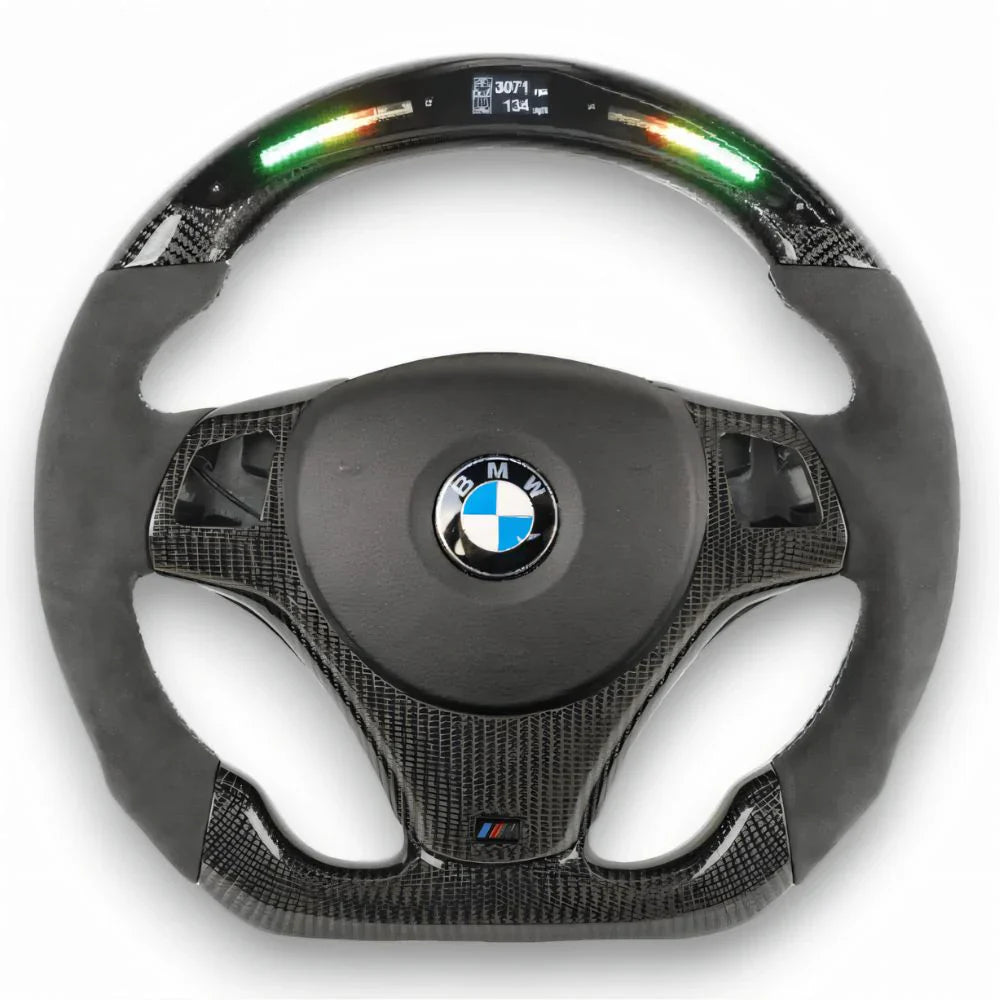2006–2011 BMW E9X / E8X Carbon Fiber Steering Wheel – Customizable
