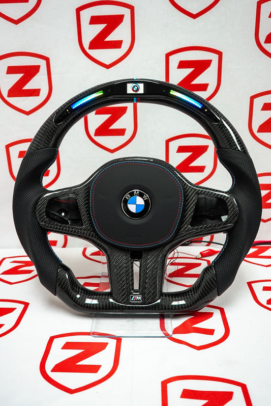 2021–2025 BMW G80 / G82 / G87 M2 / M3 / M4 Carbon Fiber Steering Wheel – Customizable