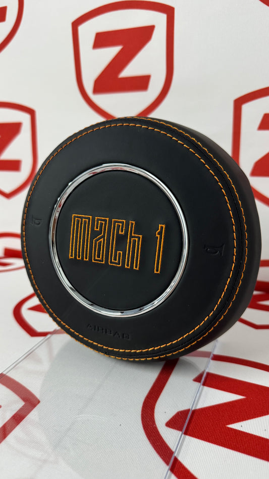 Ford Mustang Mach 1 Embroidered Airbag Cover - Customizable