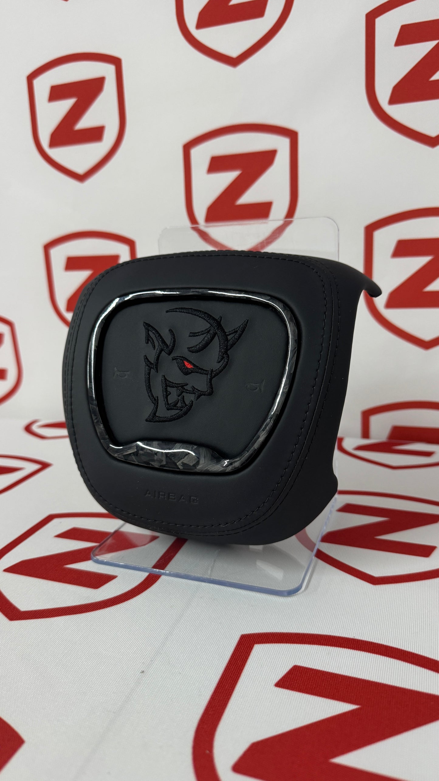 2015+ Dodge Airbag Cover - Dodge Demon Embroidery