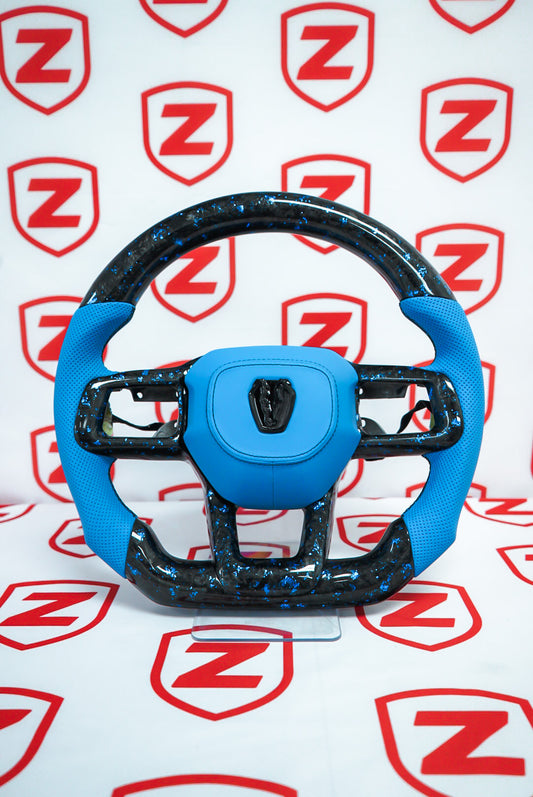 2024+ Ford Mustang Dark Horse Carbon Fiber Steering Wheel – Customizable