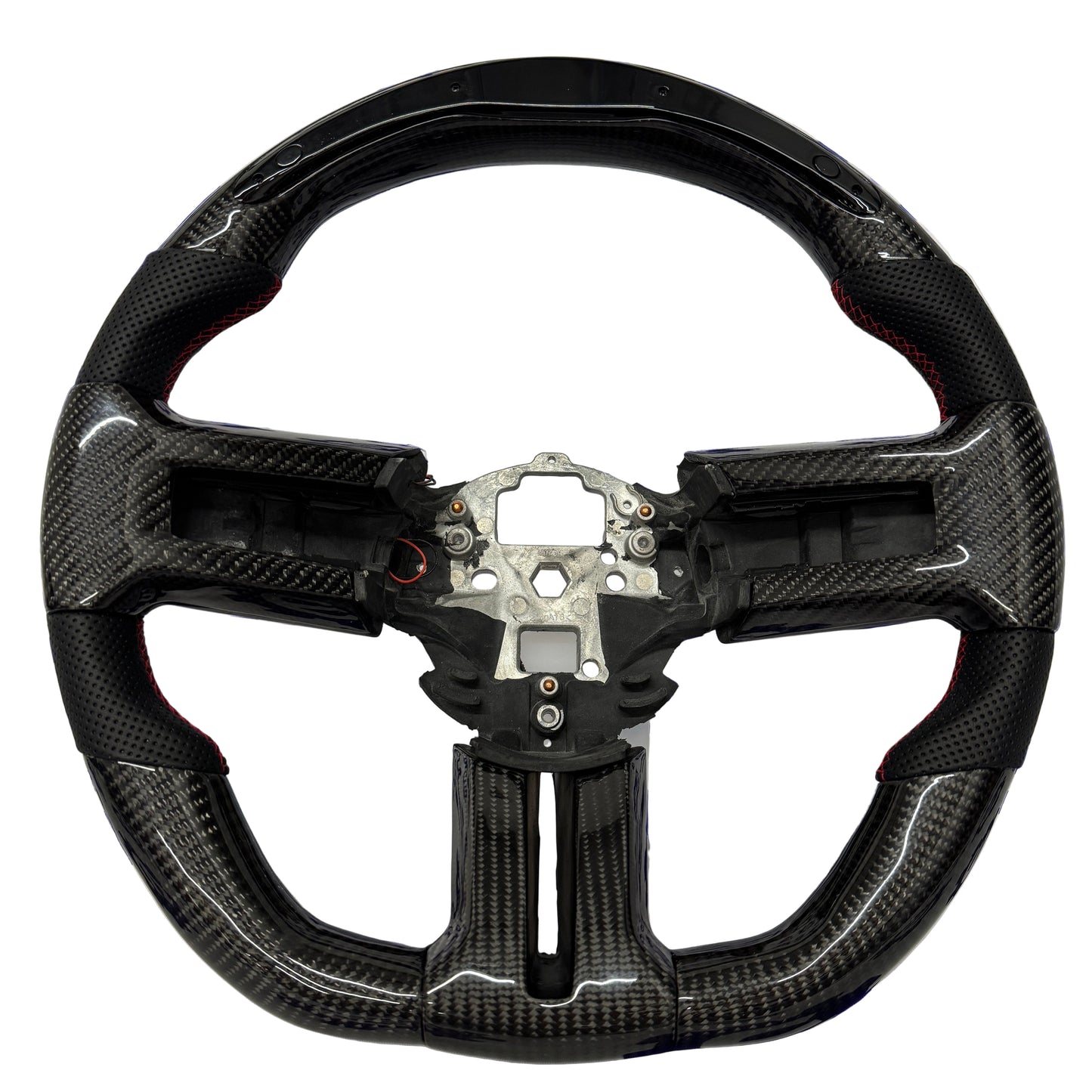 2010-2014 Ford Mustang S197 Carbon Fiber Steering Wheel - Customizable