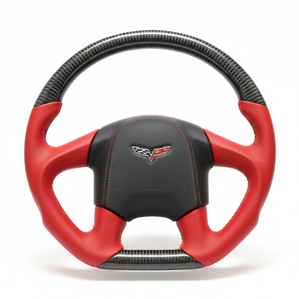 2005 Chevrolet Corvette C6 Carbon Fiber Steering Wheel – Customizable