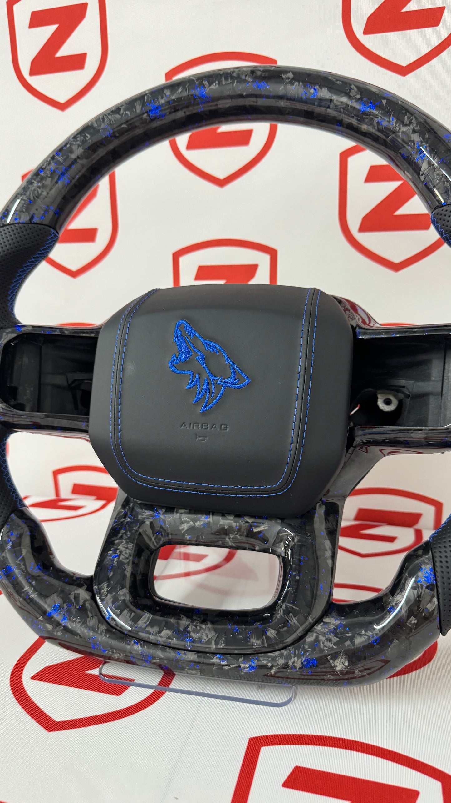 2021-2025 Ford F150 Forged Carbon Fiber Steering Wheel - Preset