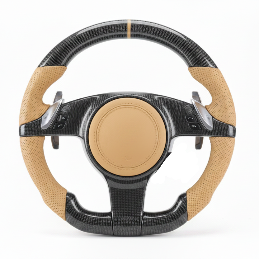 2011–2016 Porsche Cayenne (958) Carbon Fiber Steering Wheel – Customizable