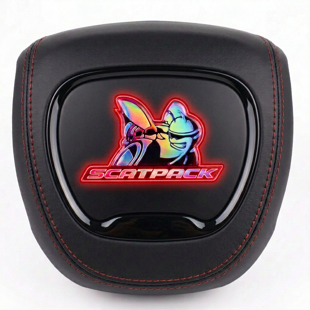 2015-2023 Dodge Airbag Cover - RGB Scat Pack Logo