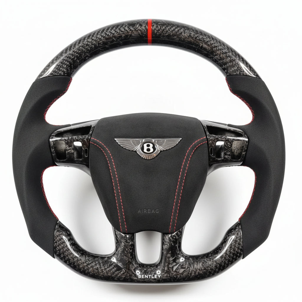 2012–2018 Bentley Continental GT Carbon Fiber Steering Wheel – Customizable