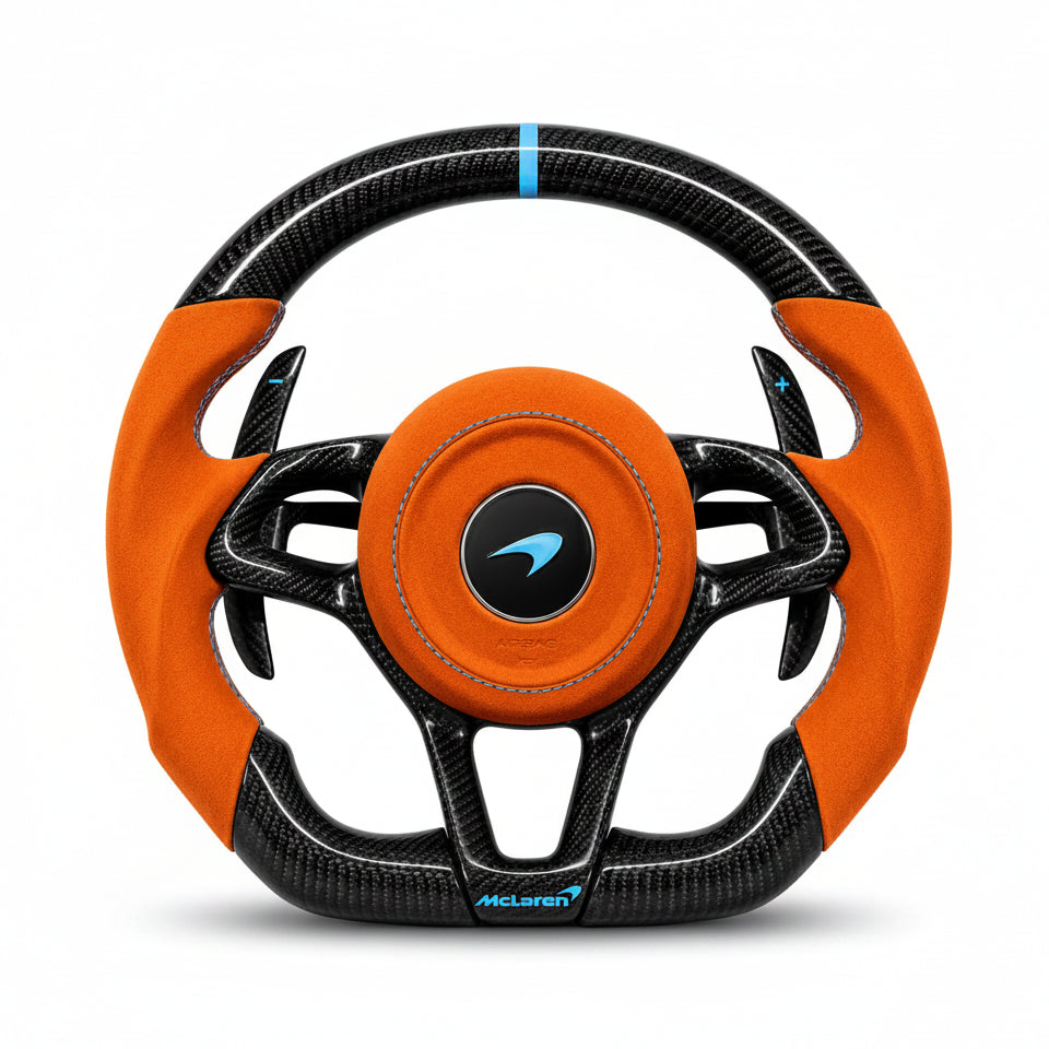 2011–2021 McLaren MP4-12C / 570S / 600LT / 675LT Carbonfaser-Lenkrad – Anpassbar