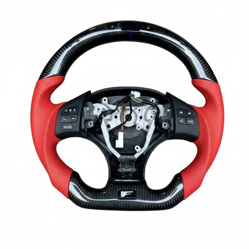 Volante de fibra de carbono para Lexus IS250/IS350/ISF 2006-2013 - Personalizable