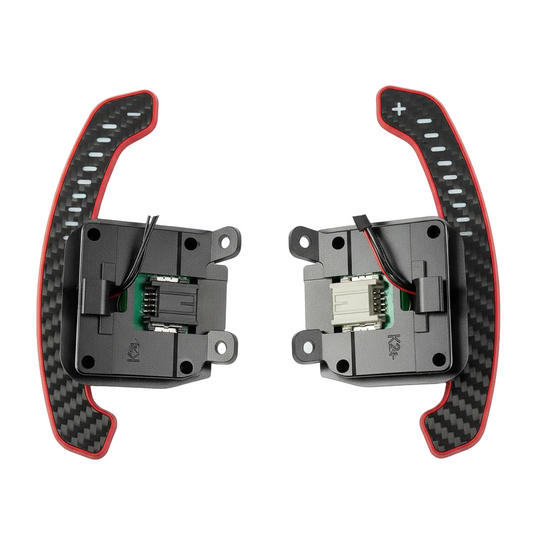 2019+ Hyundai Elantra N / Veloster N / i30 N / Kona N F1 Series™ LED Magnetic Carbon Fiber Paddle Shifters