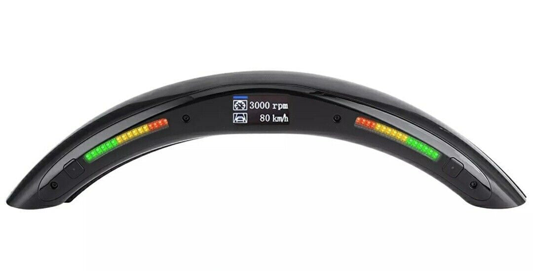 2015-2023 Dodge Charger/Challenger/Durango Scatpack Carbon Fiber Steering Wheel + Led Screen + Airbag Cover - Preset