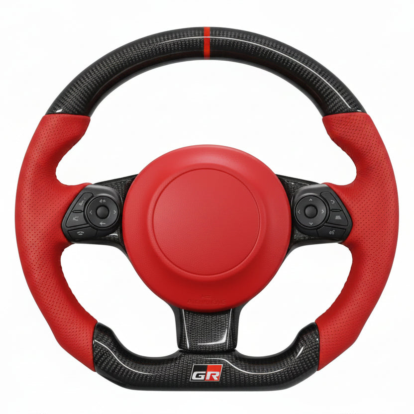 Volante de fibra de carbono para Toyota GT86 2017-2021 - Personalizable