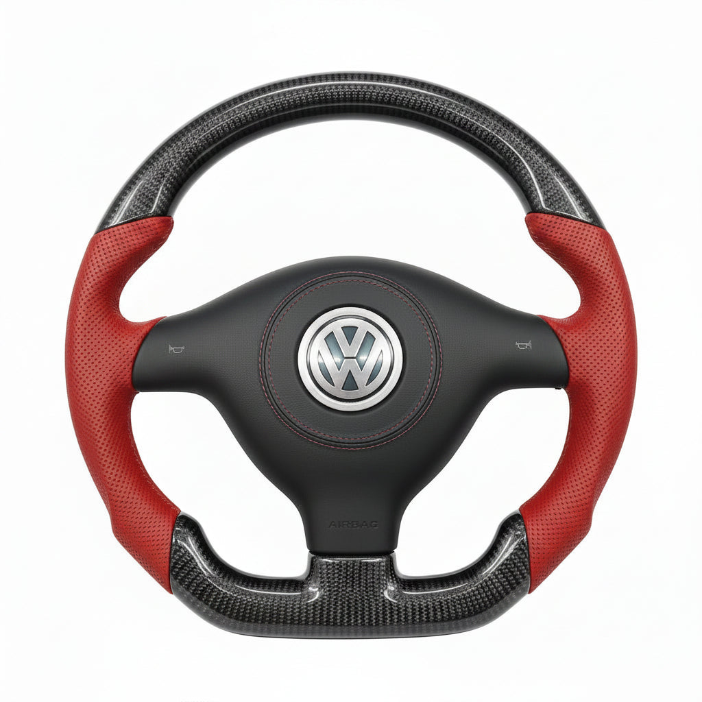 1997–2003 Volkswagen Jetta / Golf MK4 Carbon Fiber Steering Wheel – Customizable