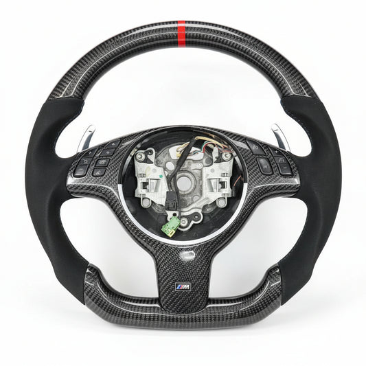 1999–2005 BMW E46 3 Series Carbon Fiber Steering Wheel – Customizable