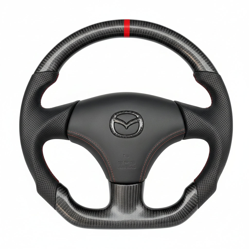 1999–2005 Mazda Miata MX-5 (NB) Carbonfaserlenkrad – Anpassbar