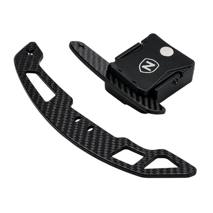 2015–2023 Ford Mustang Carbon Fiber Magnetic Paddle Shifters – Racing Series™