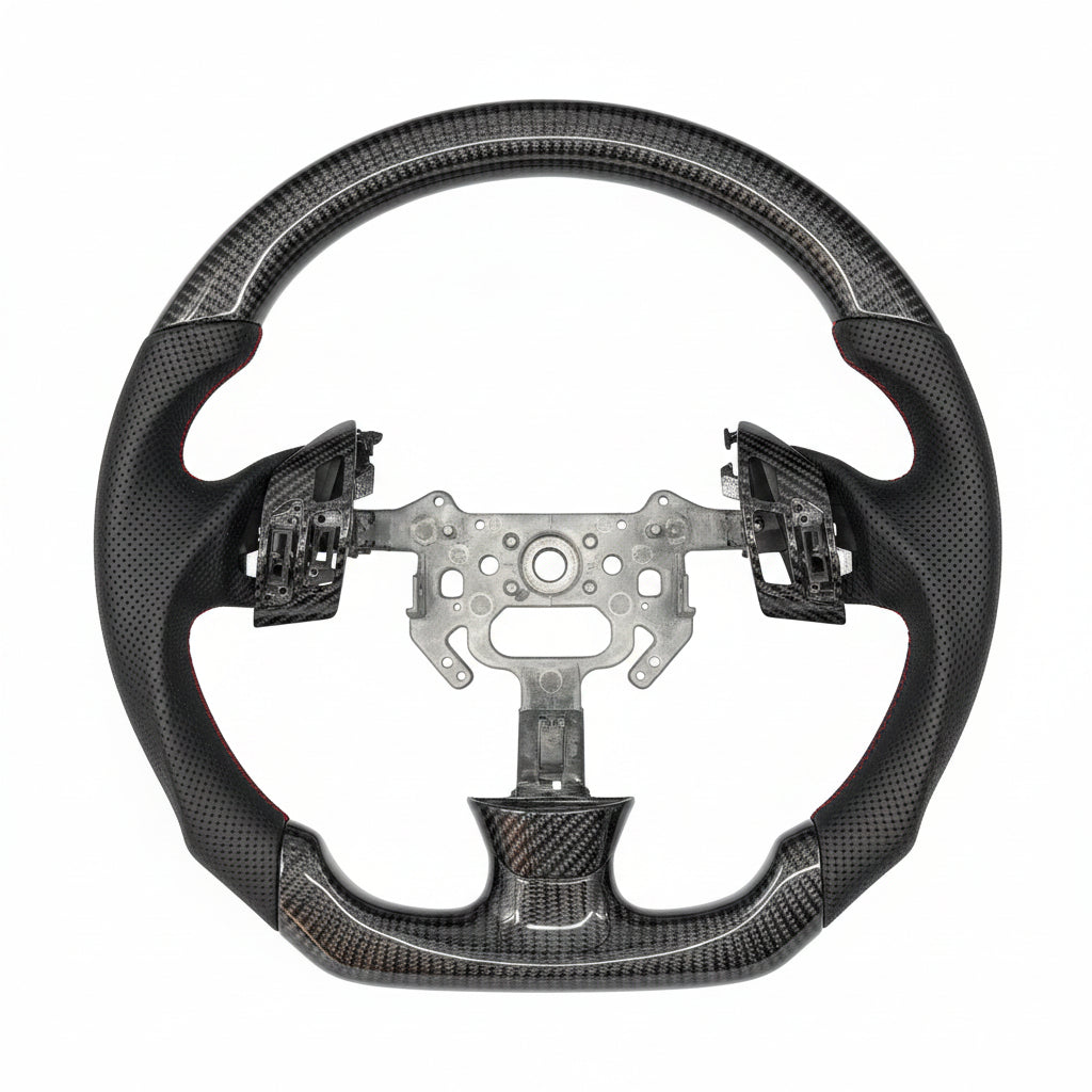 2003–2007 Honda Accord 7th Gen Carbon Fiber Steering Wheel – Customizable