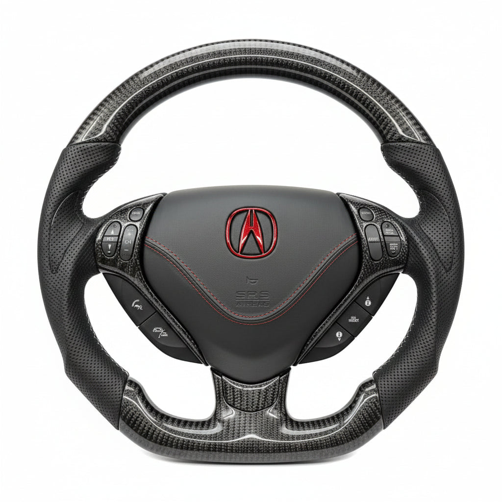 Volante de fibra de carbono para Acura TLX 2015-2020 - Personalizable