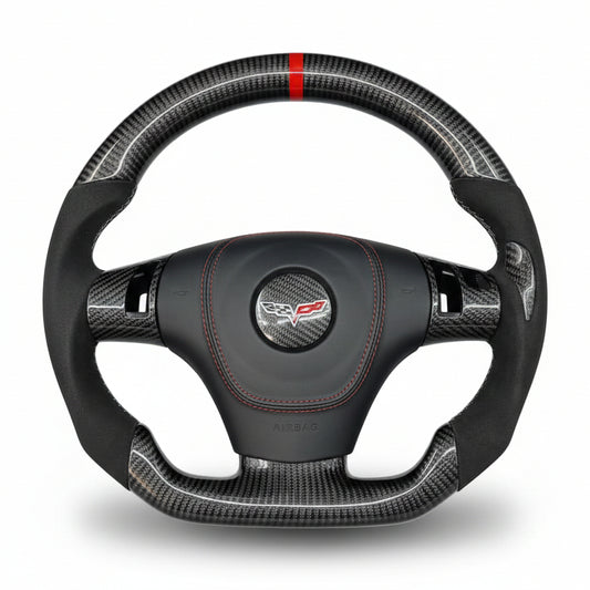 2006-2013 Chevrolet C6 Corvette Carbon Fiber Steering Wheel - Customizable