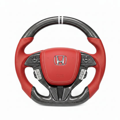 2008–2012 Honda Accord 8th Gen Carbon Fiber Steering Wheel – Customizable