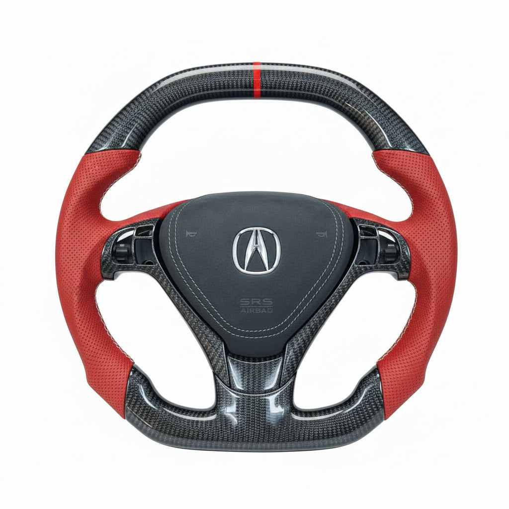 2009–2014 Acura TL Carbon Fiber Steering Wheel – Customizable