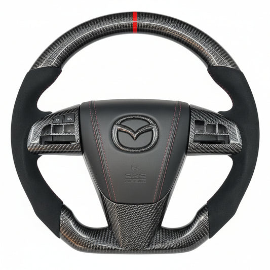 2010–2013 Mazdaspeed3 / Mazda3 Carbonfaser-Lenkrad – Anpassbar