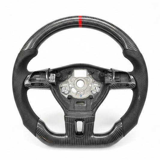 2010–2014 Volkswagen Golf / Jetta / Passat MK6 Carbon Fiber Steering Wheel – Customizable