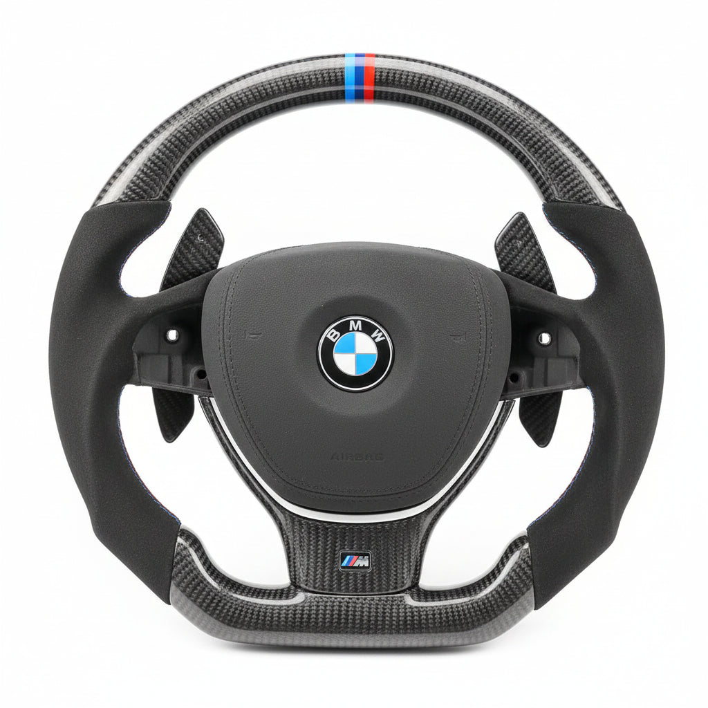 2011–2017 BMW F1X 5 Series / 6 Series Carbon Fiber Steering Wheel – Customizable