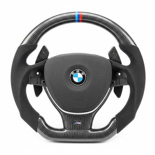 2011–2017 BMW F1X 5 Series / 6 Series Carbon Fiber Steering Wheel – Customizable