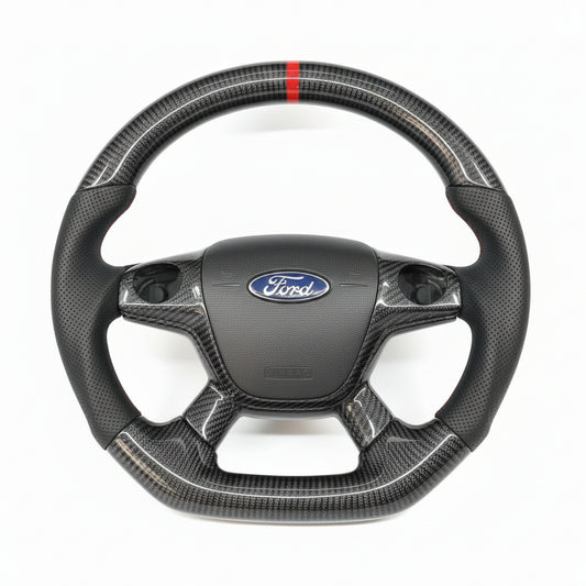 2012–2014 Ford Focus Carbon Fiber Steering Wheel – Customizable
