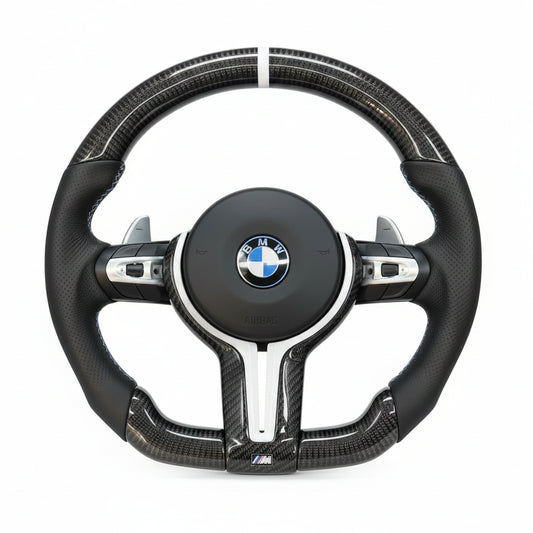 2013–2018 BMW X5M / X6M F85 / F86 Carbon Fiber Steering Wheel – Customizable