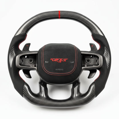 2019-2025 Dodge Ram TRX Carbon Fiber Steering Wheel - Customizable