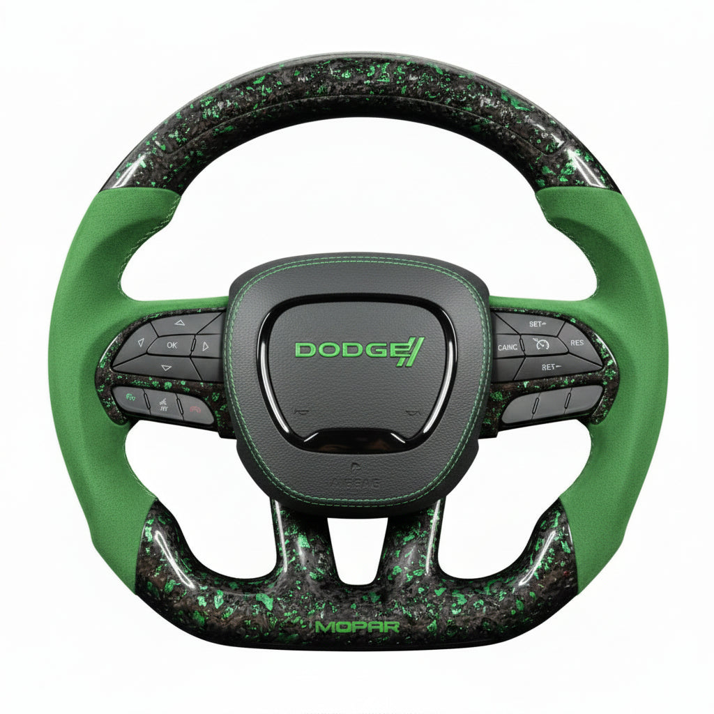 2018–2021 Jeep Grand Cherokee Trackhawk Carbon Fiber Steering Wheel – Customizable