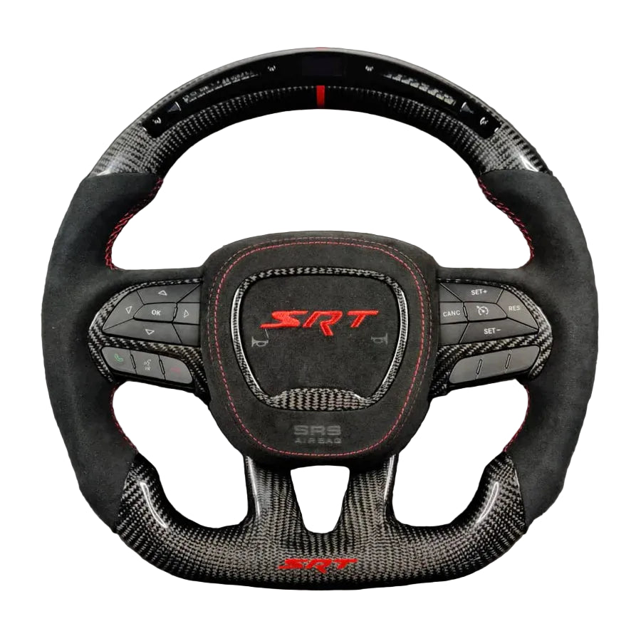2018–2021 Jeep Grand Cherokee Trackhawk Carbon Fiber Steering Wheel – Customizable