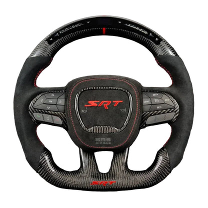 2018–2021 Jeep Grand Cherokee Trackhawk Carbon Fiber Steering Wheel – Customizable