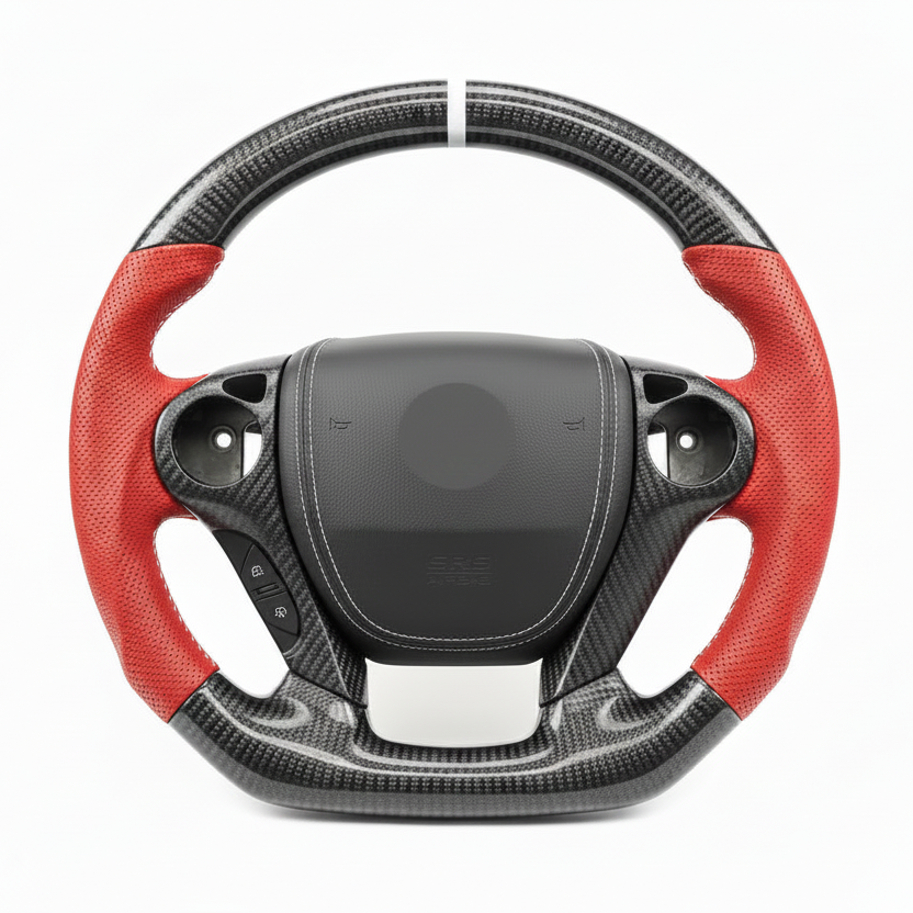 2013–2017 Honda Accord 9th Gen Carbon Fiber Steering Wheel – Customizable