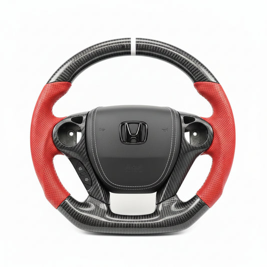 2013–2017 Honda Accord 9th Gen Carbon Fiber Steering Wheel – Customizable