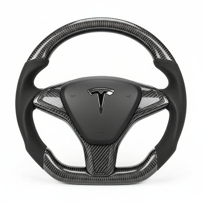 2013–2020 Tesla Model S / Model X Carbonfaser-Lenkrad – Anpassbar