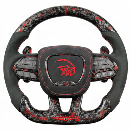 2018–2021 Jeep Grand Cherokee Trackhawk Carbon Fiber Steering Wheel – Customizable