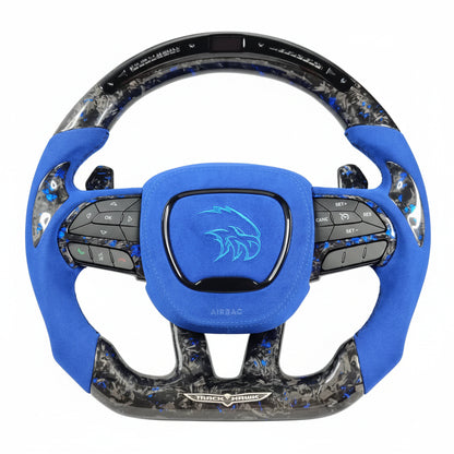 2018–2021 Jeep Grand Cherokee Trackhawk Carbon Fiber Steering Wheel – Customizable