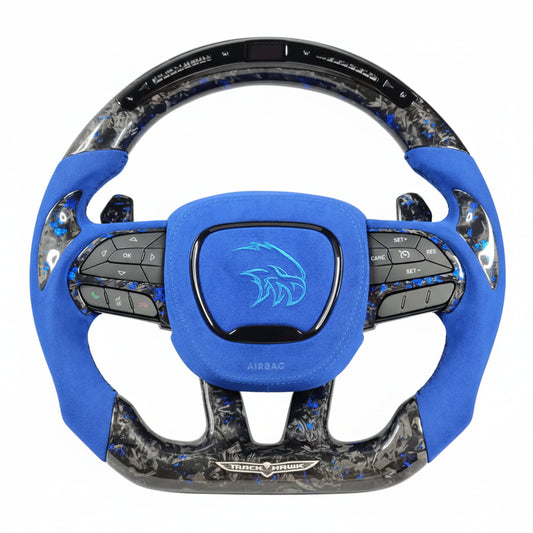 2018–2021 Jeep Grand Cherokee Trackhawk Carbon Fiber Steering Wheel – Customizable