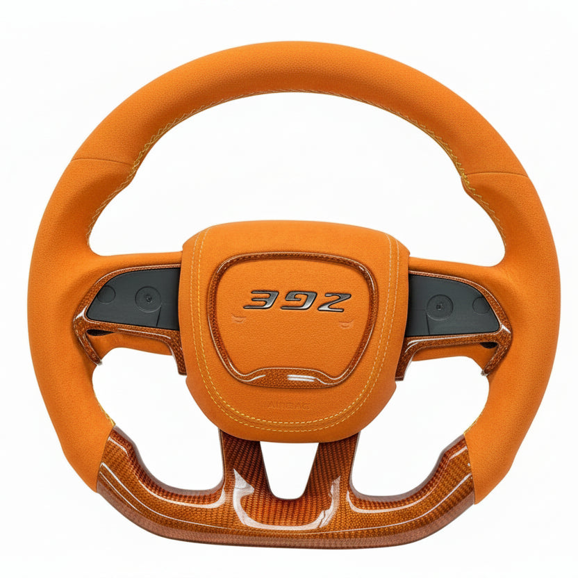 2018–2021 Jeep Grand Cherokee Trackhawk Carbon Fiber Steering Wheel – Customizable